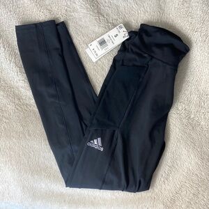 Small black adidas tennis leggings
